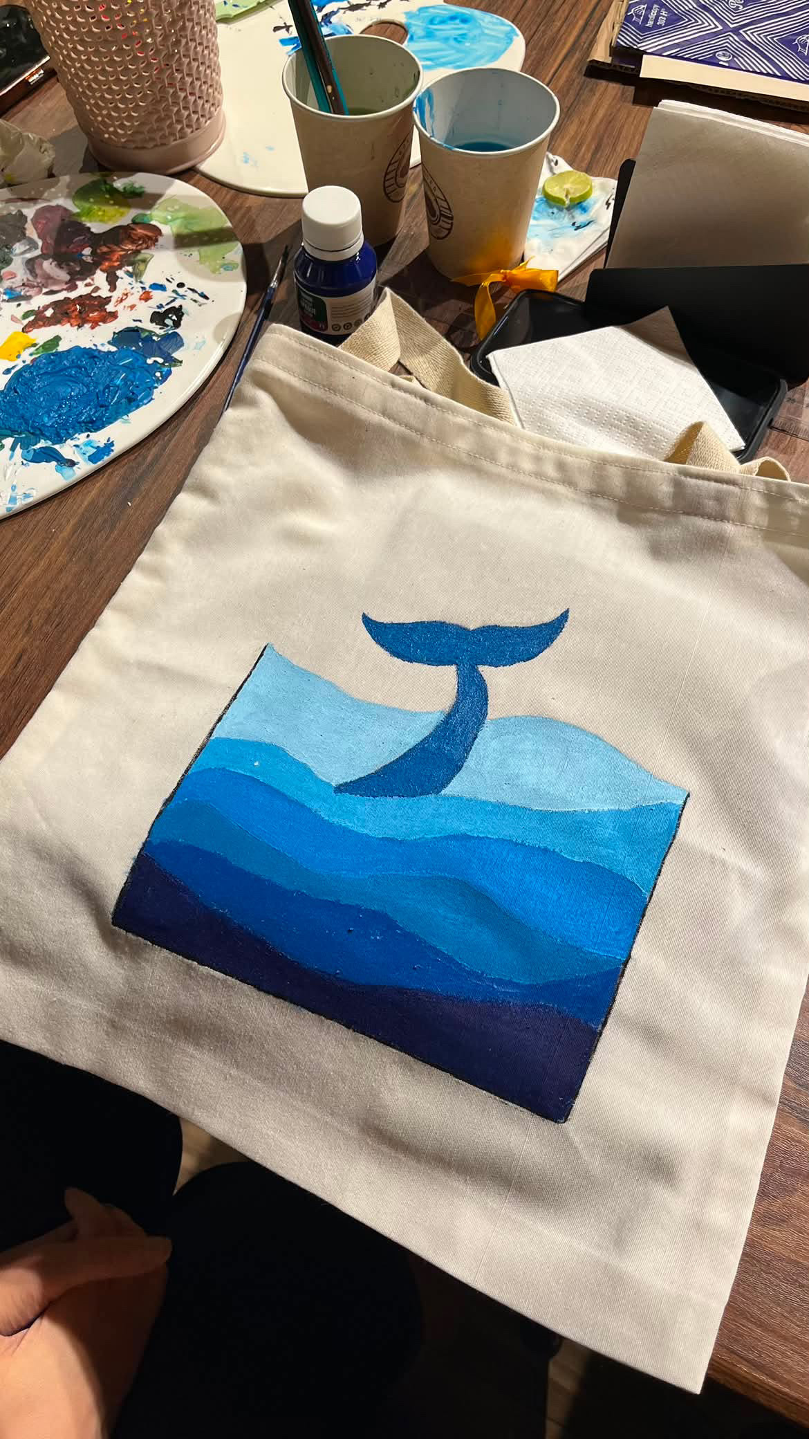ورکشاپ نقاشی روی توت‌بگ 🎨👜
