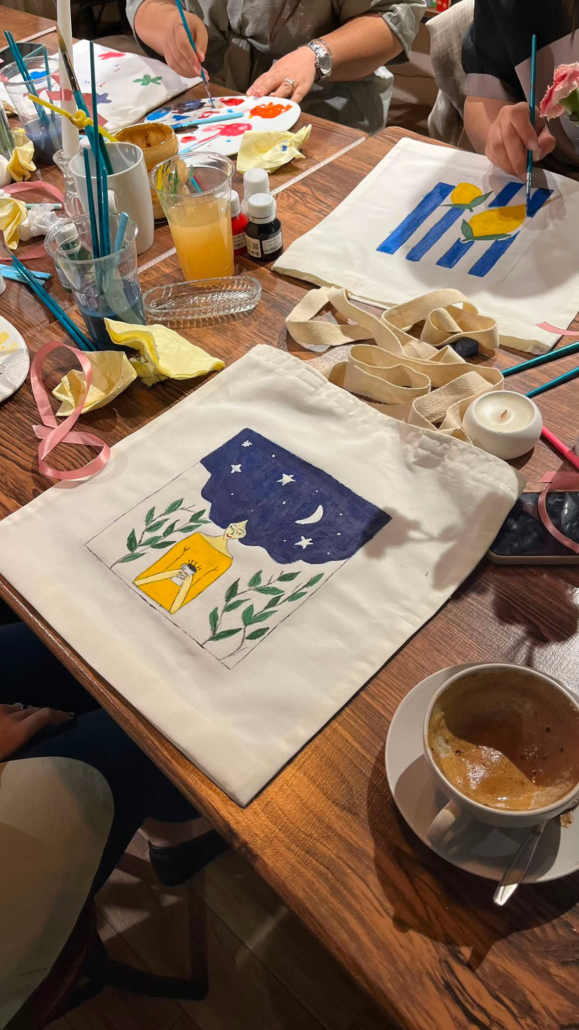 ورکشاپ نقاشی روی توت‌بگ 🎨👜