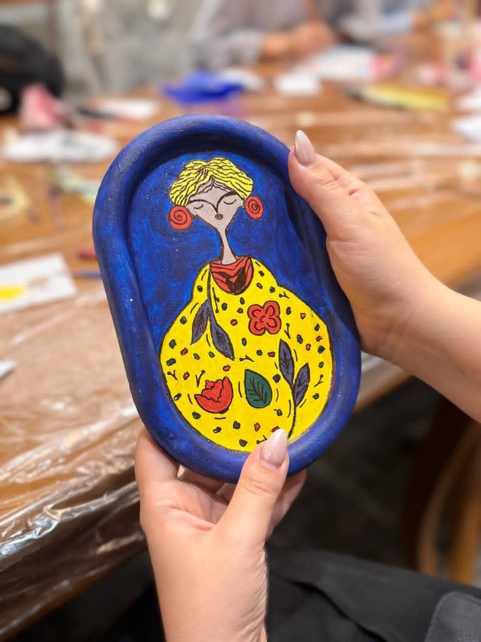 🎨 ورکشاپ نقاشی روی ظروف