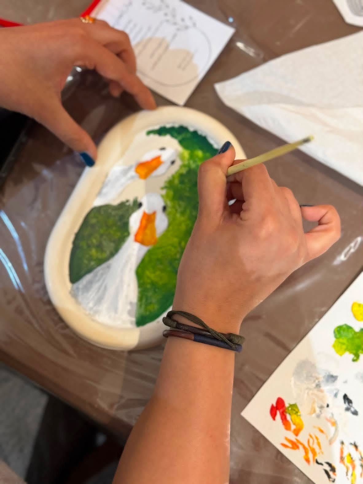 🎨 ورکشاپ نقاشی روی ظروف